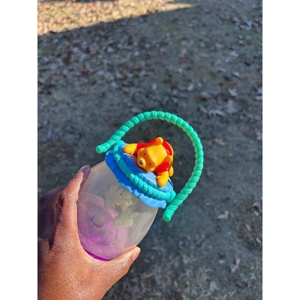 Mattel Winnie the Pooh Firefly Lantern Toy Disneyana Vintage 90s animated tested